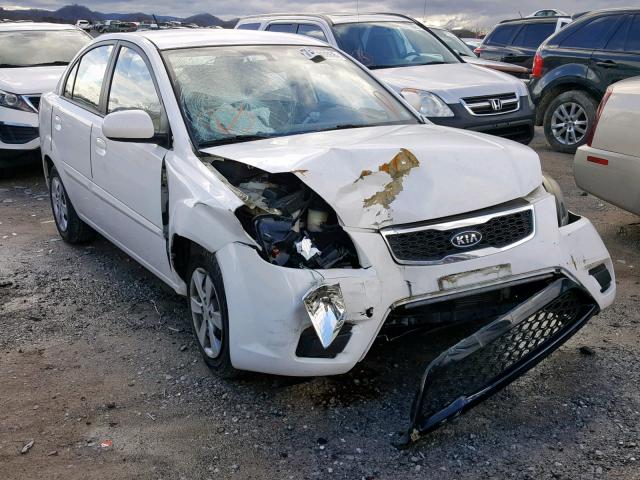 KNADH4A3XB6911802 - 2011 KIA RIO BASE SILVER photo 1