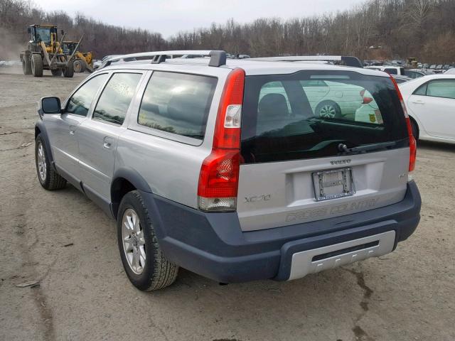 YV4SZ592971257580 - 2007 VOLVO XC70 SILVER photo 3