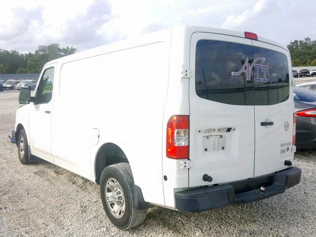 1N6BF0KY4DN100747 - 2013 NISSAN NV 1500 WHITE photo 3