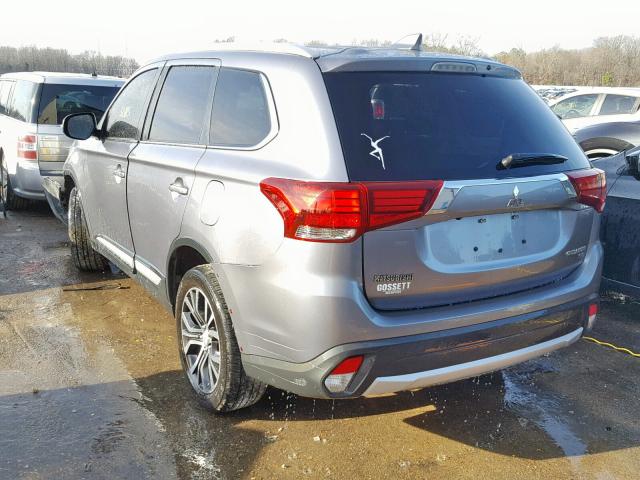 JA4AD3A39HZ000499 - 2017 MITSUBISHI OUTLANDER GRAY photo 3