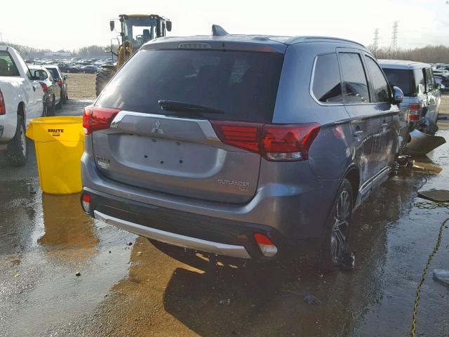 JA4AD3A39HZ000499 - 2017 MITSUBISHI OUTLANDER GRAY photo 4