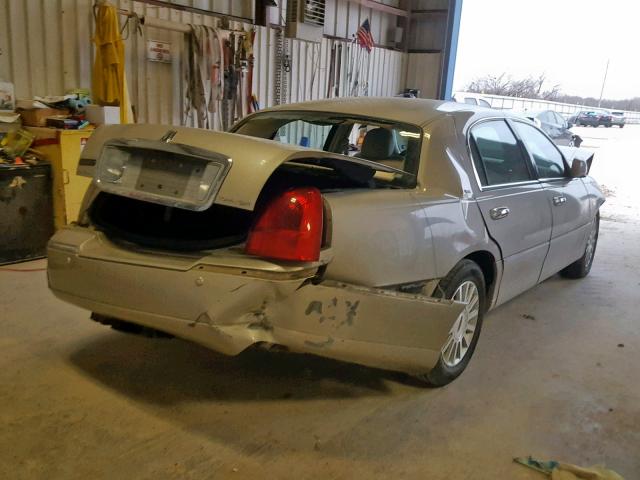 1LNHM81W74Y602129 - 2004 LINCOLN TOWN CAR E TAN photo 4