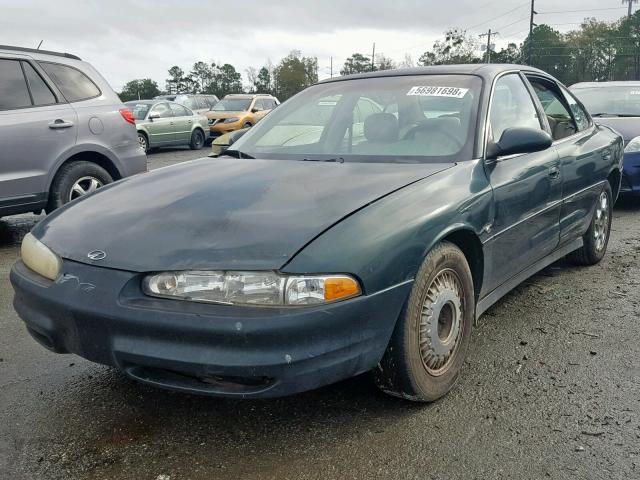 1G3WS52H8YF114017 - 2000 OLDSMOBILE INTRIGUE G GREEN photo 2