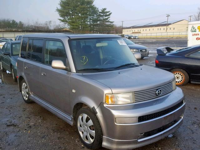 JTLKT324850193494 - 2005 TOYOTA SCION XB SILVER photo 1