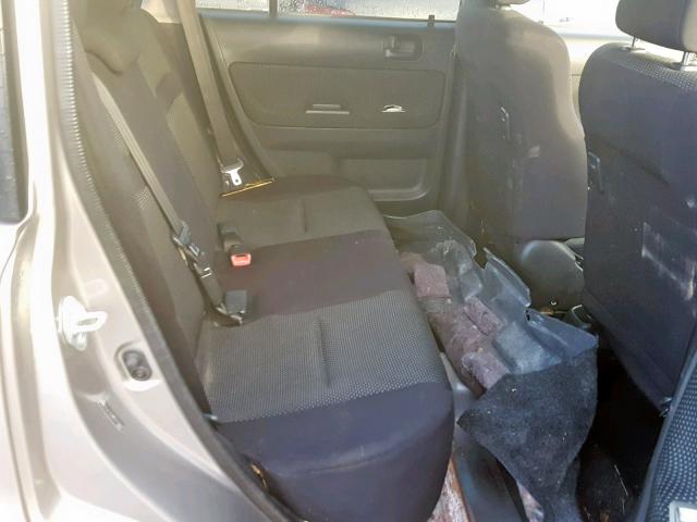 JTLKT324850193494 - 2005 TOYOTA SCION XB SILVER photo 6