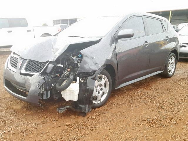 5Y2SP67059Z460793 - 2009 PONTIAC VIBE GRAY photo 2