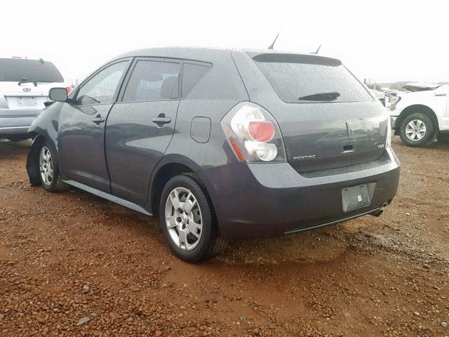 5Y2SP67059Z460793 - 2009 PONTIAC VIBE GRAY photo 3