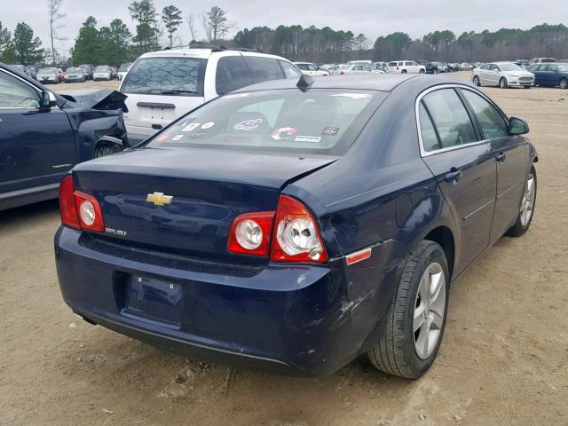 1G1ZB5E00CF239968 - 2012 CHEVROLET MALIBU LS ლურჯი ფოტო 4