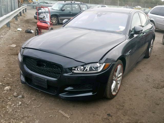 SAJAL4BVXHA954015 - 2017 JAGUAR XE R - SPO BLACK photo 2