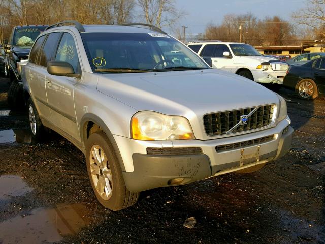 YV1CZ91H441090520 - 2004 VOLVO XC90 T6 SILVER photo 1