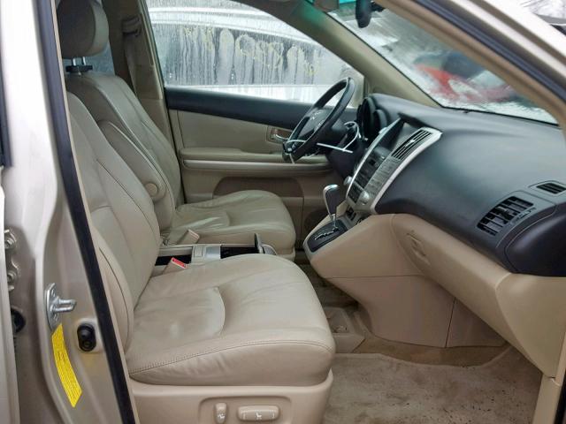 JTJHW31U160027461 - 2006 LEXUS RX 400 TAN photo 5