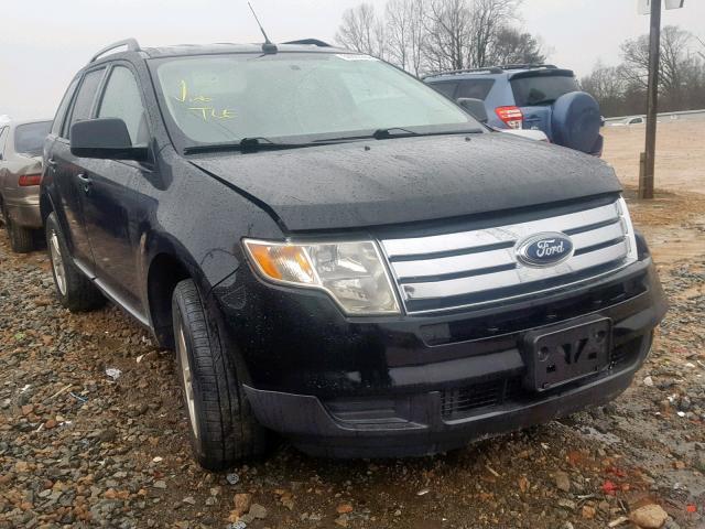 2FMDK36C37BB48257 - 2007 FORD EDGE SE BLACK photo 1