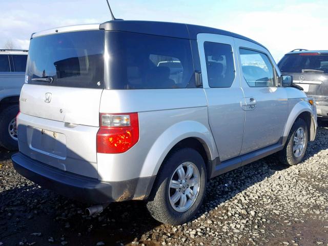 5J6YH18786L001966 - 2006 HONDA ELEMENT EX SILVER photo 4