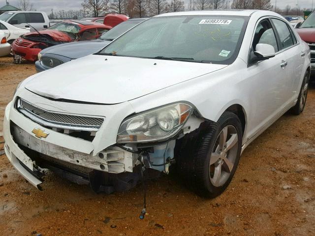 1G1ZK57B59F112575 - 2009 CHEVROLET MALIBU LTZ WHITE photo 2