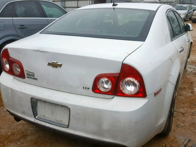 1G1ZK57B59F112575 - 2009 CHEVROLET MALIBU LTZ WHITE photo 4