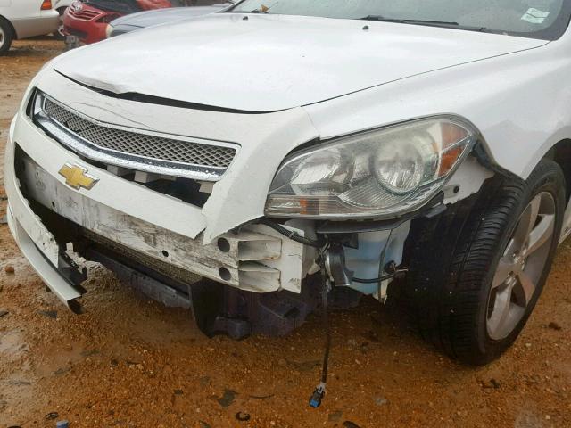 1G1ZK57B59F112575 - 2009 CHEVROLET MALIBU LTZ WHITE photo 9