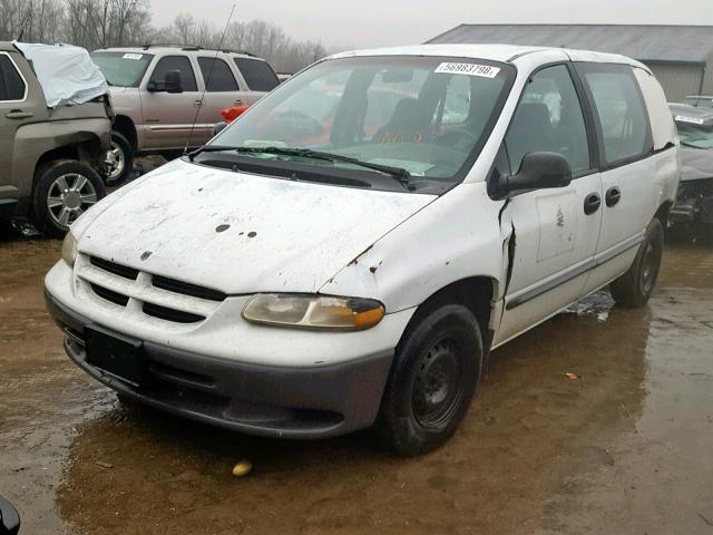 2B4FP2539XR177440 - 1999 DODGE CARAVAN WHITE photo 2