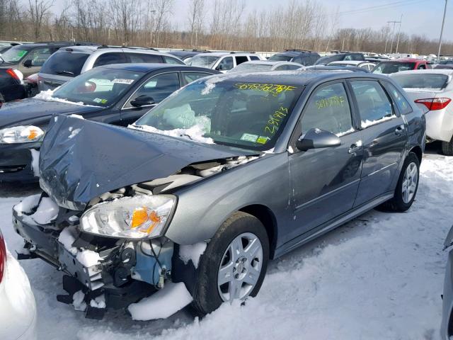 1G1ZT61886F166903 - 2006 CHEVROLET MALIBU MAX ნაცრისფერი ფოტო 2