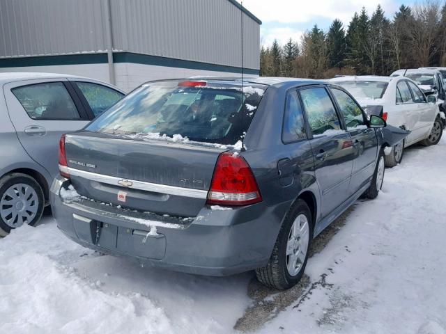 1G1ZT61886F166903 - 2006 CHEVROLET MALIBU MAX ნაცრისფერი ფოტო 4