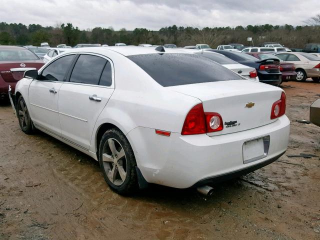 1G1ZC5E02CF378304 - 2012 CHEVROLET MALIBU 1LT WHITE photo 3
