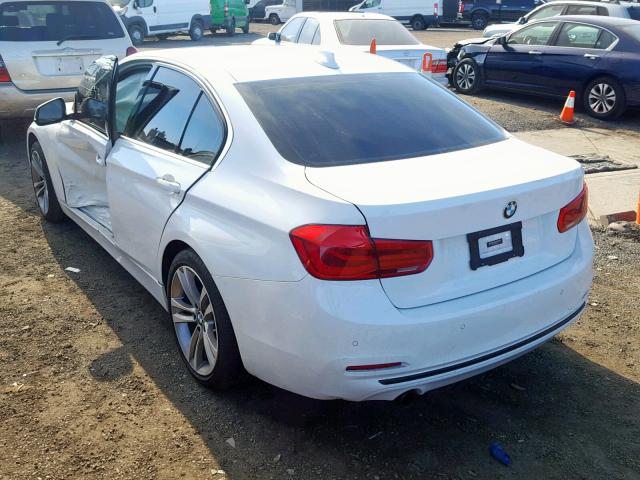 WBA8E5C38HK388938 - 2017 BMW 328 D WHITE photo 3