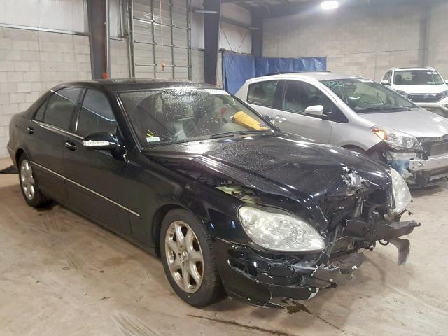 WDBNG84J45A461009 - 2005 MERCEDES-BENZ S 500 4MAT BLACK photo 1