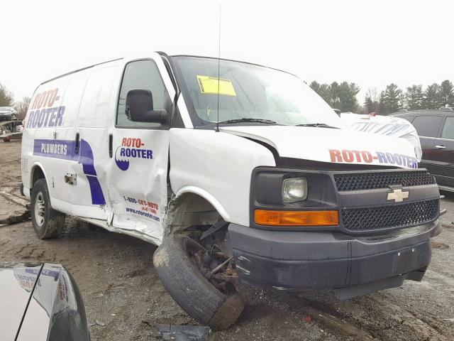 1GCWGFBA8C1116026 - 2012 CHEVROLET EXPRESS G2 WHITE photo 1