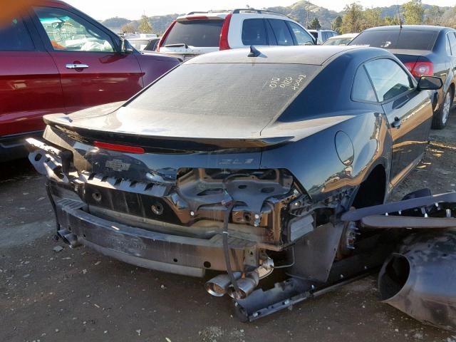 2G1FM1EP1F9801263 - 2015 CHEVROLET CAMARO ZL1 黑色 照片 4