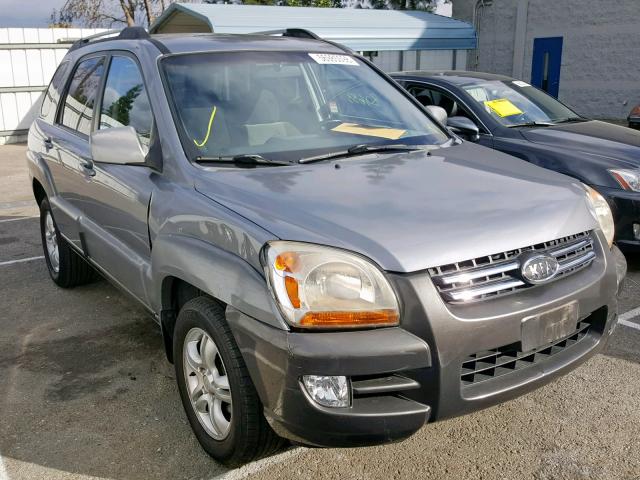 KNDJF723757032879 - 2005 KIA NEW SPORTA GRAY photo 1