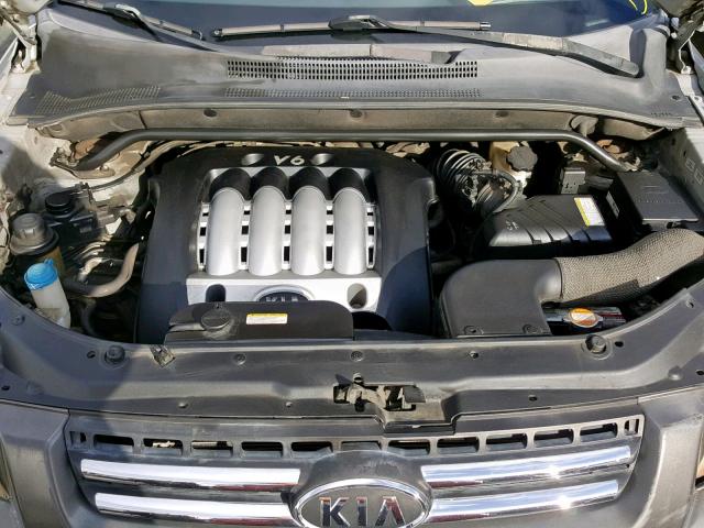 KNDJF723757032879 - 2005 KIA NEW SPORTA GRAY photo 7