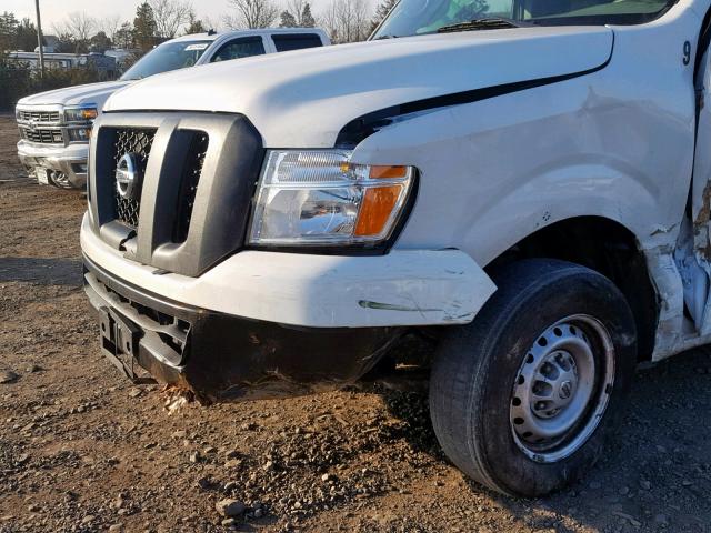 1N6BF0LY7HN809676 - 2017 NISSAN NV 2500 S WHITE photo 9