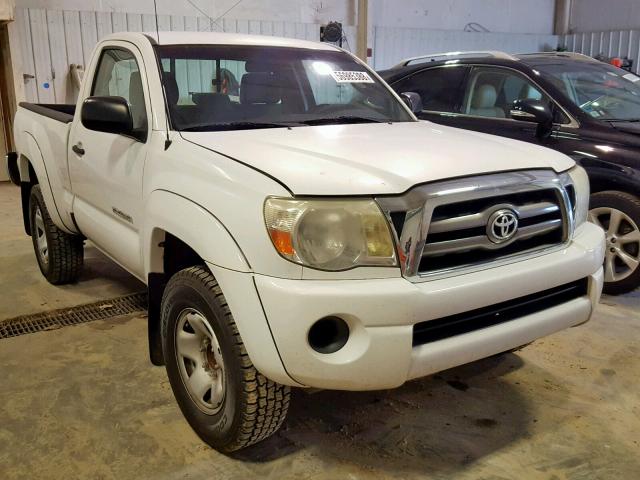 5TENX62N89Z645490 - 2009 TOYOTA TACOMA PRE WHITE photo 1