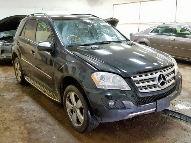 4JGBB86E89A530529 - 2009 MERCEDES-BENZ ML 350 BLACK photo 1