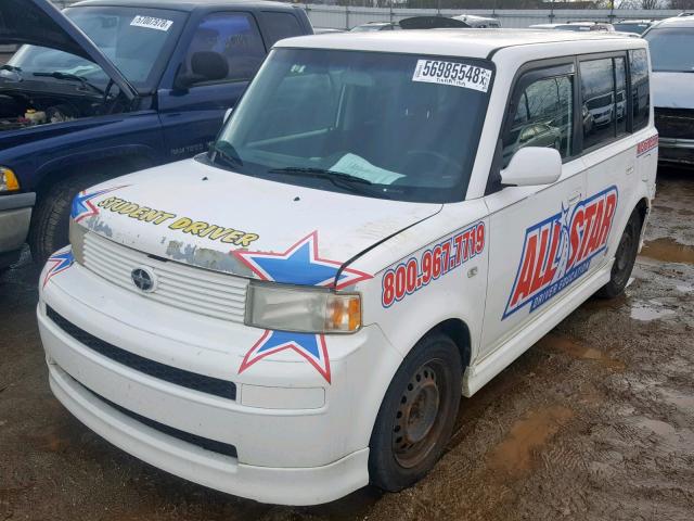 JTLKT324964112769 - 2006 TOYOTA SCION XB Ақ фото 2