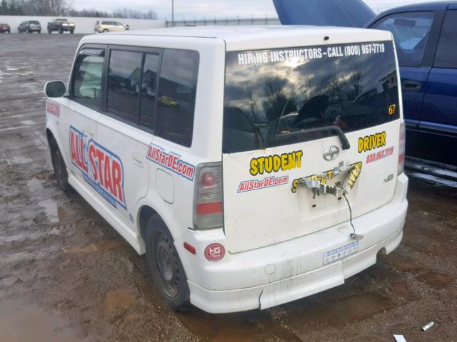 JTLKT324964112769 - 2006 TOYOTA SCION XB Ақ фото 3