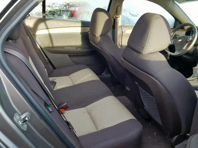 1G1ZC5EB8AF314296 - 2010 CHEVROLET MALIBU 1LT ყავისფერი ფოტო 6