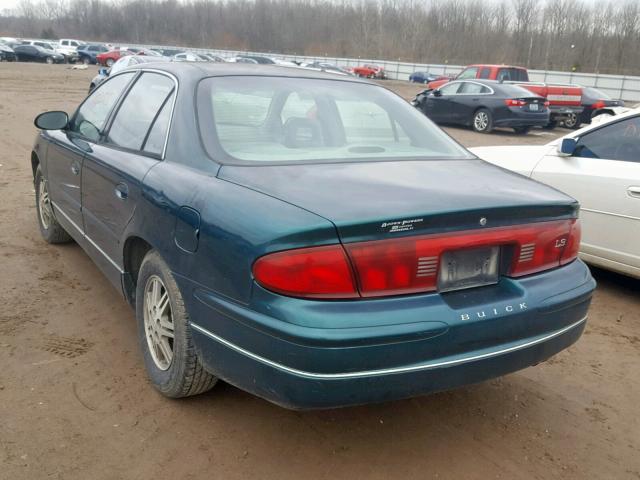 2G4WB55K6Y1347887 - 2000 BUICK REGAL LS GREEN photo 3