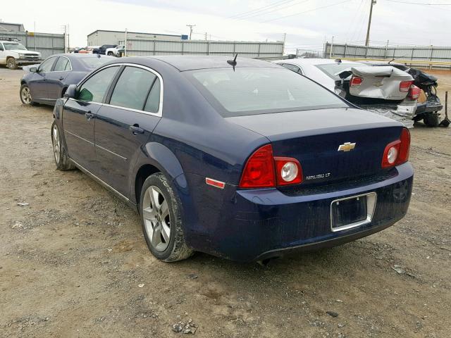 1G1ZC5EB6AF294405 - 2010 CHEVROLET MALIBU 1LT BLUE photo 3