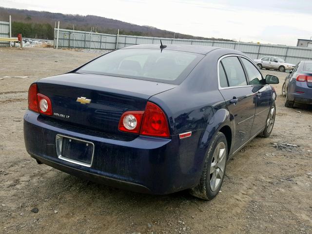 1G1ZC5EB6AF294405 - 2010 CHEVROLET MALIBU 1LT BLUE photo 4