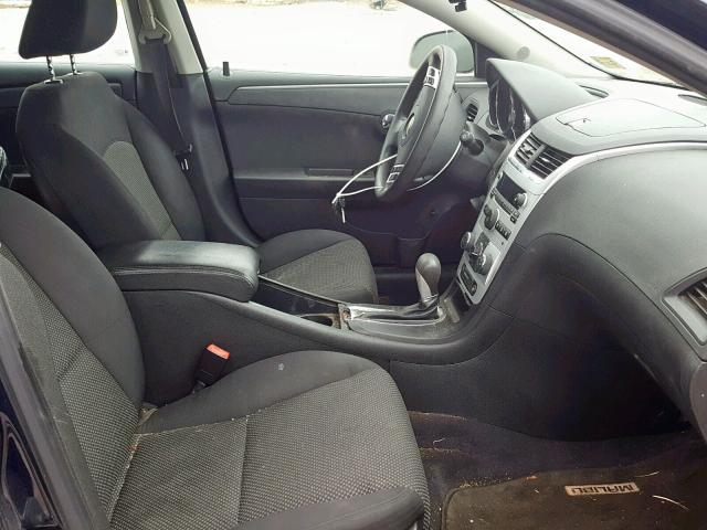 1G1ZC5EB6AF294405 - 2010 CHEVROLET MALIBU 1LT BLUE photo 5