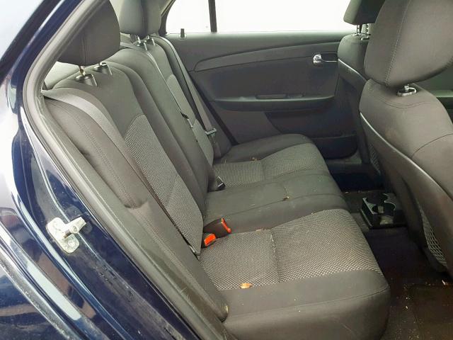 1G1ZC5EB6AF294405 - 2010 CHEVROLET MALIBU 1LT BLUE photo 6