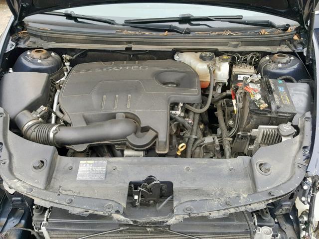 1G1ZC5EB6AF294405 - 2010 CHEVROLET MALIBU 1LT BLUE photo 7