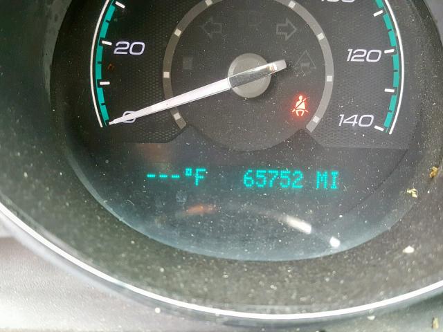 1G1ZC5EB6AF294405 - 2010 CHEVROLET MALIBU 1LT BLUE photo 8