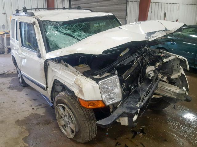 1J8HG48N18C197527 - 2008 JEEP COMMANDER WHITE photo 1