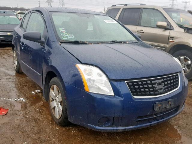 3N1AB61EX8L634297 - 2008 NISSAN SENTRA 2.0 BLUE photo 1