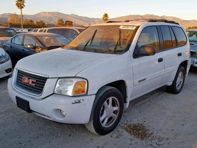 1GKDS13S442407283 - 2004 GMC ENVOY WHITE photo 2