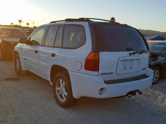 1GKDS13S442407283 - 2004 GMC ENVOY WHITE photo 3