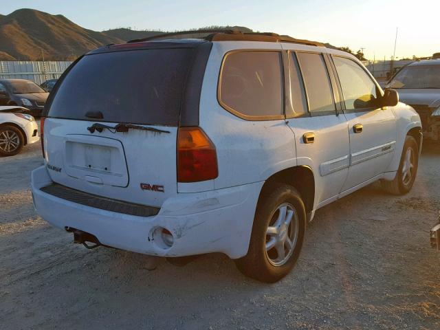 1GKDS13S442407283 - 2004 GMC ENVOY WHITE photo 4