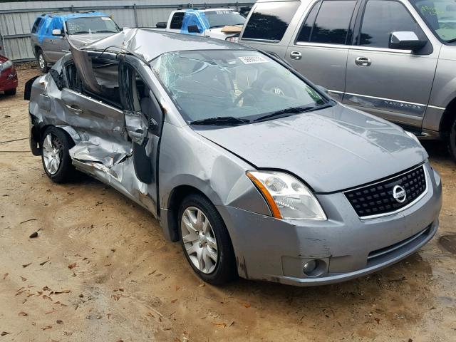 3N1AB61E88L700250 - 2008 NISSAN SENTRA 2.0 GRAY photo 1