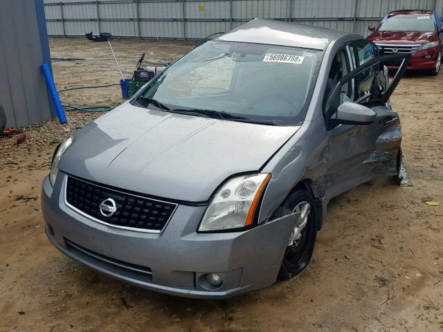 3N1AB61E88L700250 - 2008 NISSAN SENTRA 2.0 GRAY photo 2